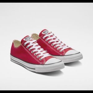 Unisex Red Converse Women’s 11 /Men’s 9 NWT